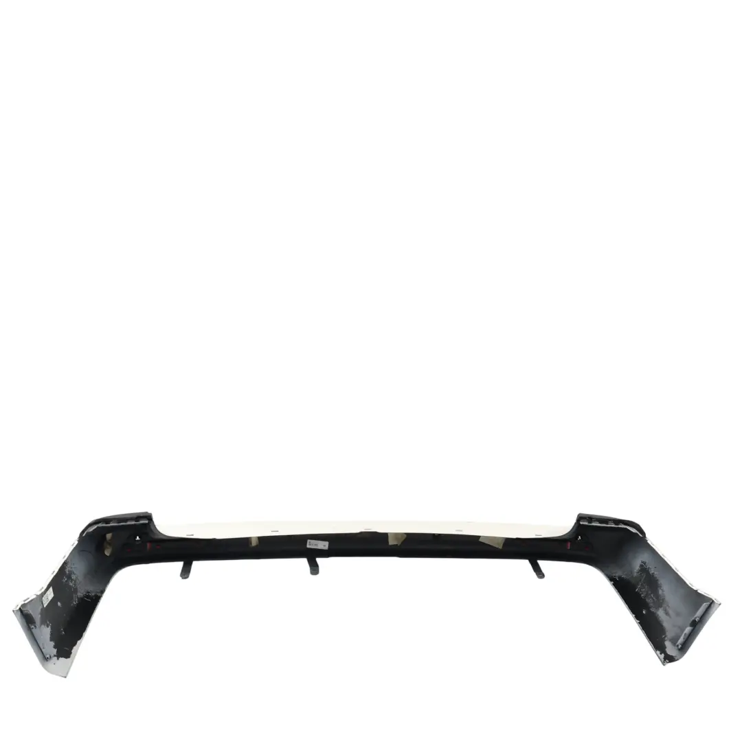 Volkswagen VW Transporter T6 Bumper Rear Trim Panel Cover Candy White - B9A - SKU 7E0807417E-CAN - Part number 7E0807417E