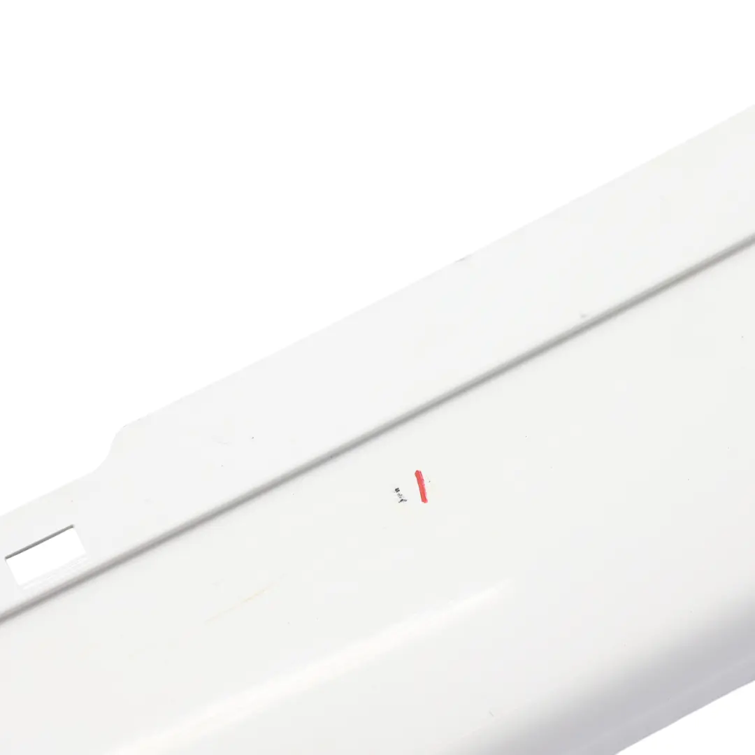 Volkswagen VW Transporter T6 Bumper Rear Trim Panel Cover Candy White - B9A - SKU 7E0807417E-CAN - Part number 7E0807417E