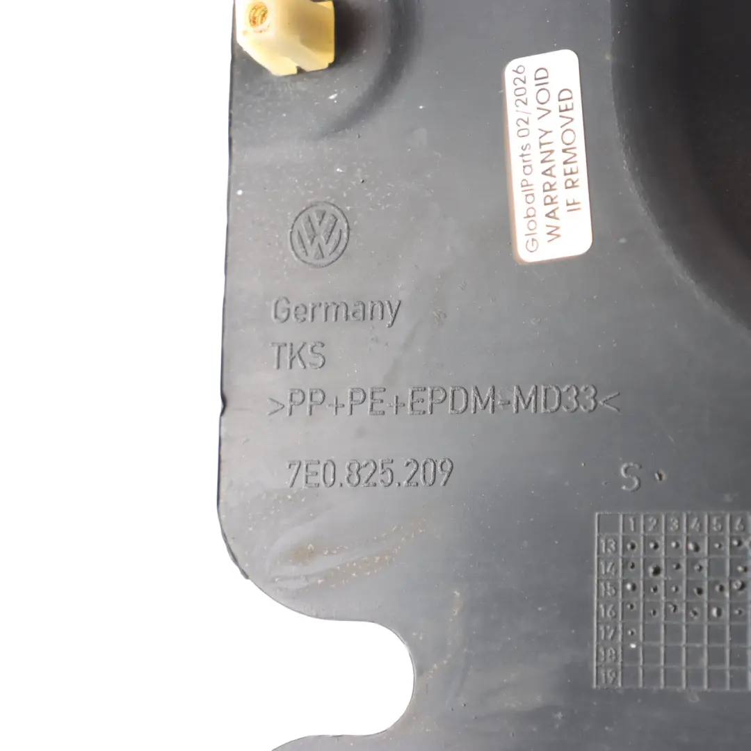 VW Transporter T6 Underbody Trim Panel Splash Guard Rear Left N/S - SKU 7E0825209 - Part number 7E0825209