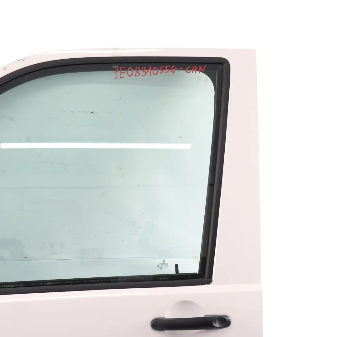 Volkswagen VW Transporter T6 Door Front Left N/S Candy White - B9A - SKU 7E0831055G-CAN - Part number 7E0831055G