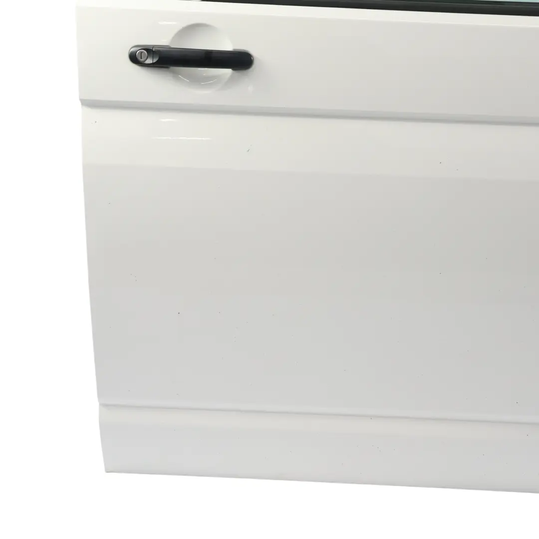 Door Front Right O/S Candy White - B9A to Volkswagen VW Transporter T6 with Part number 7E0831056F Volkswagen VW Transporter T6 Door Front Right O/S Candy White - B9A - SKU 7E0831056F-CAN - Part number 7E0831056F