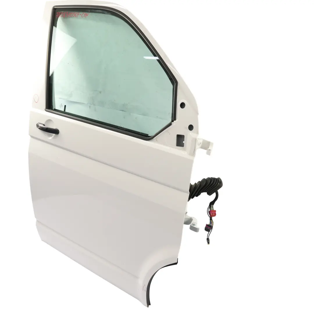 Volkswagen VW Transporter T6 Door Front Right O/S Candy White - B9A - SKU 7E0831056F-CAN - Part number 7E0831056F
