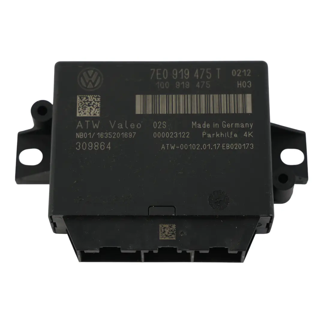 Moduł PDC Wspomagania Parkowania do Volkswagen Transporter T6 o numerze 7E0919475T Volkswagen Transporter T6 Moduł PDC Wspomagania Parkowania - SKU 7E0919475T - Numer Części 7E0919475T