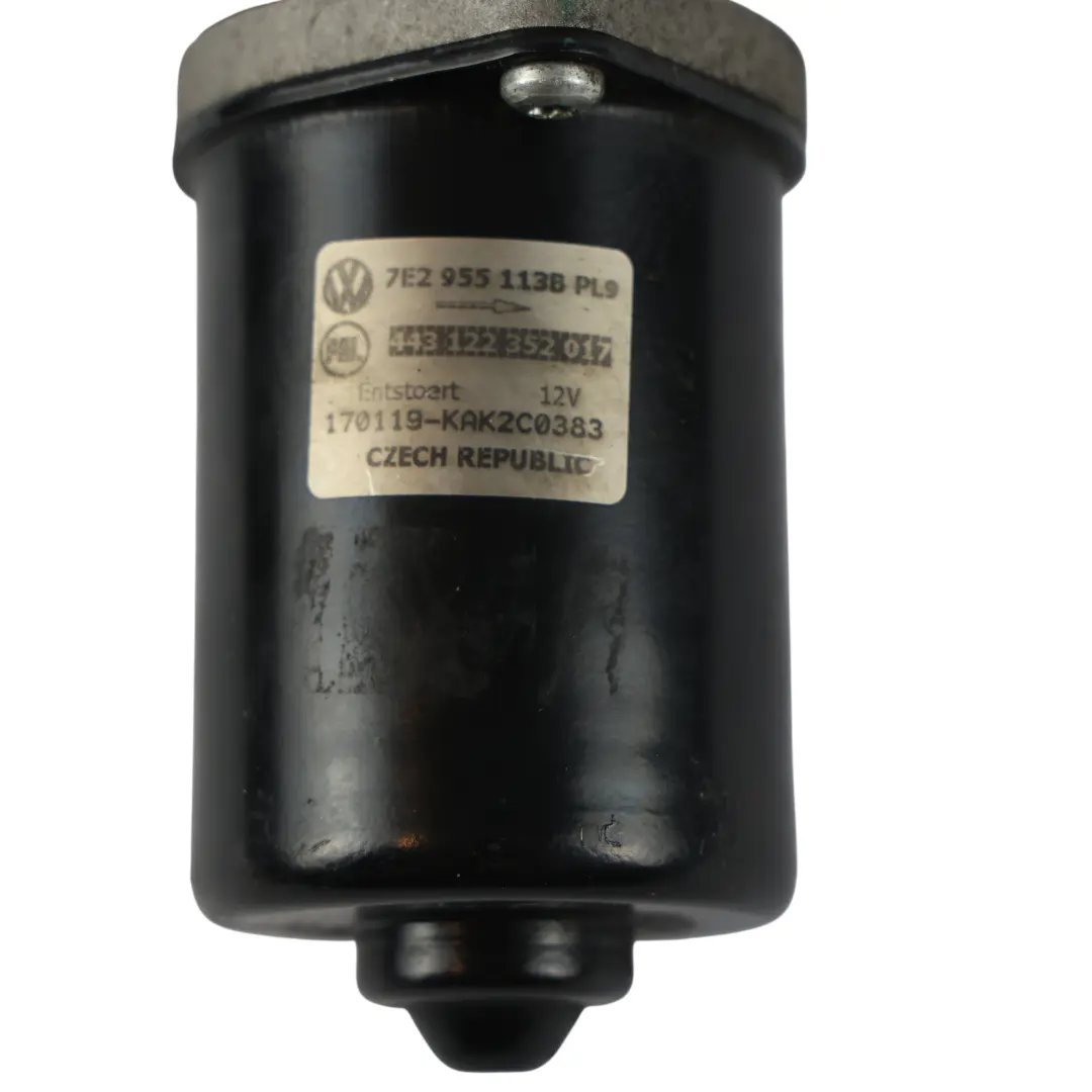 Windscreen Windshield Wiper Motor Unit 7H2955603A to Volkswagen Transporter T6 with Part number 7E2955113B Volkswagen Transporter T6 Windscreen Windshield Wiper Motor Unit 7H2955603A - SKU 7E2955113B - Part number 7E2955113B