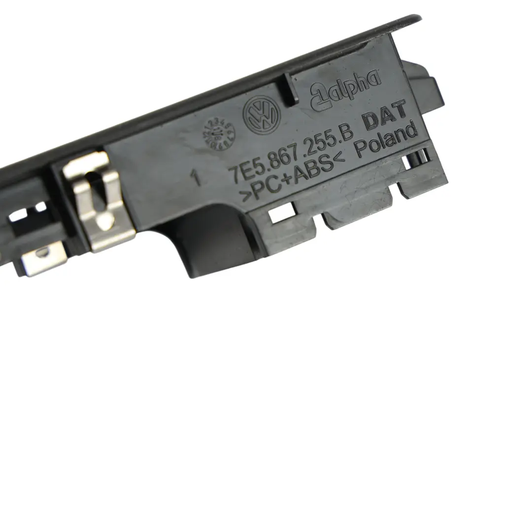 Interruptor Elevalunas Embellecedor Lado Conductor para VW Transporter T6 con número de pieza 7E5867255B VW Transporter T6 Interruptor Elevalunas Embellecedor Lado Conductor - SKU 7E5867255B - Número de pieza 7E5867255B