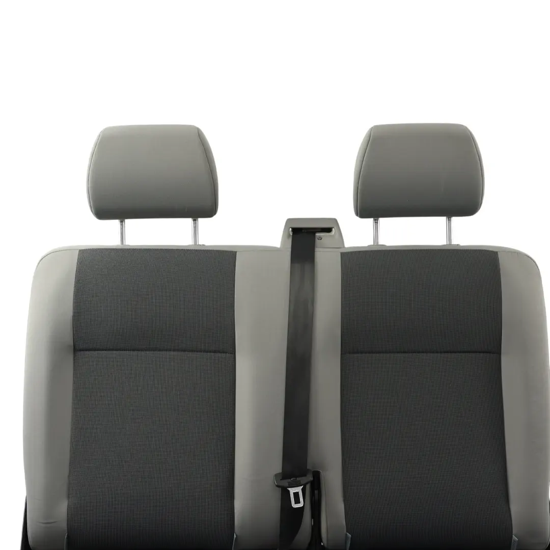 Tylne Podwójny Fotel Czarno Szary do Volkswagen Transporter T6 o numerze 7E9885805P Volkswagen Transporter T6 Tylne Podwójny Fotel Czarno Szary - SKU 7E9885805P - Numer Części 7E9885805P