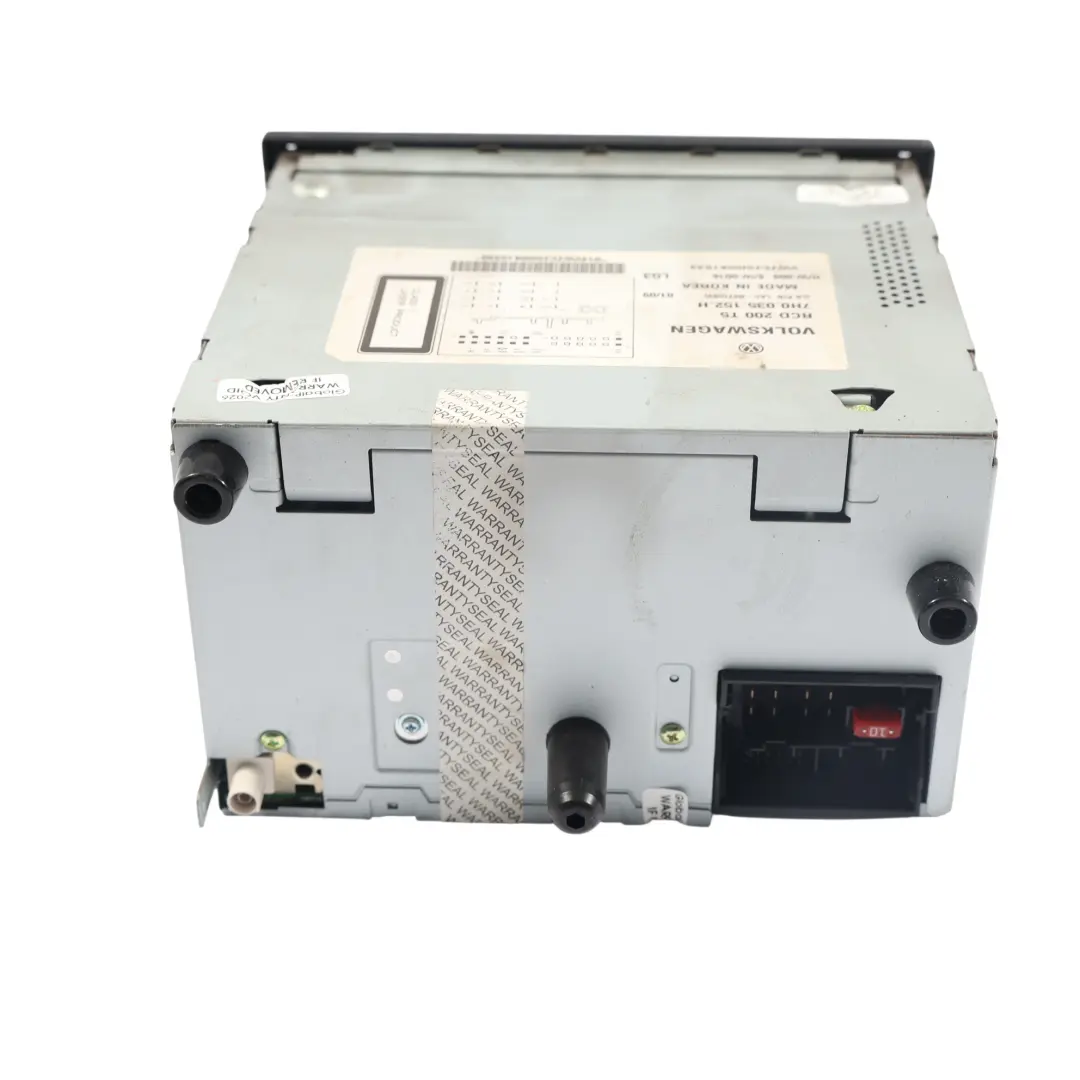 Volkswagen Transporter T5 Autoradio Lecteur CD Unité Principale - SKU 7H0035152H - Numéro de pièce 7H0035152H