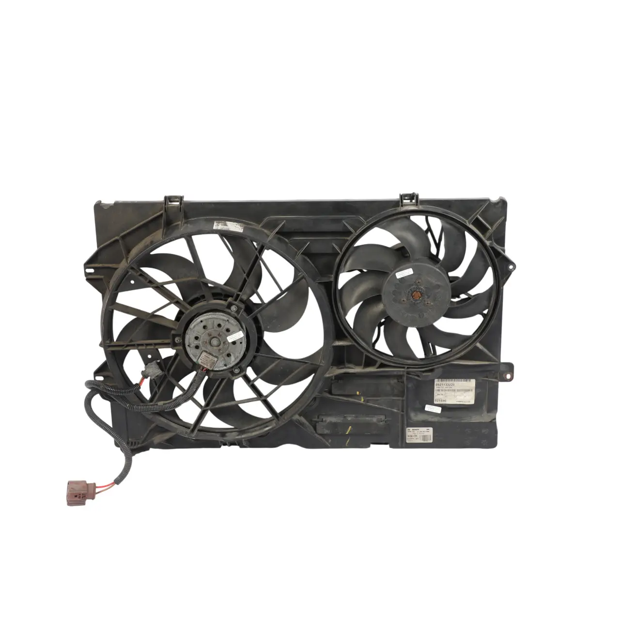 Volkswagen VW Transporter T5 Engine Cooling Twin Radiator Fan Shroud 7H0121201CN