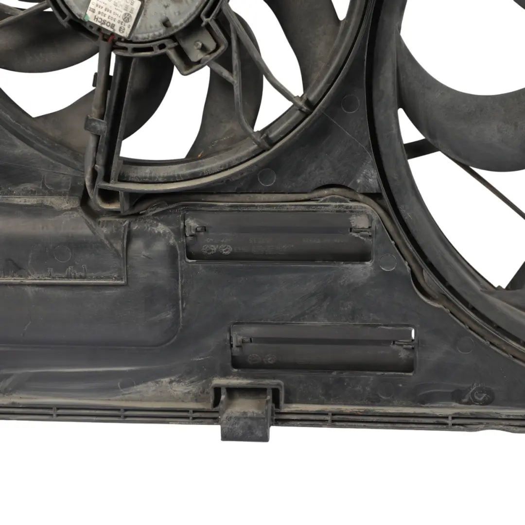 Volkswagen VW Transporter T5 Engine Cooling Twin Radiator Fan Shroud - SKU 7H0121201CN - Part number 7H0121201CN