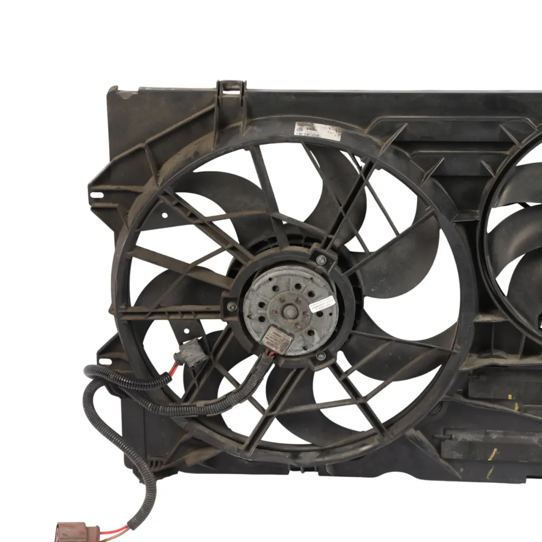 Cooling Twin Radiator Fan Shroud to Volkswagen VW Transporter T5 Engine with Part number 7H0121201CN Volkswagen VW Transporter T5 Engine Cooling Twin Radiator Fan Shroud - SKU 7H0121201CN - Part number 7H0121201CN