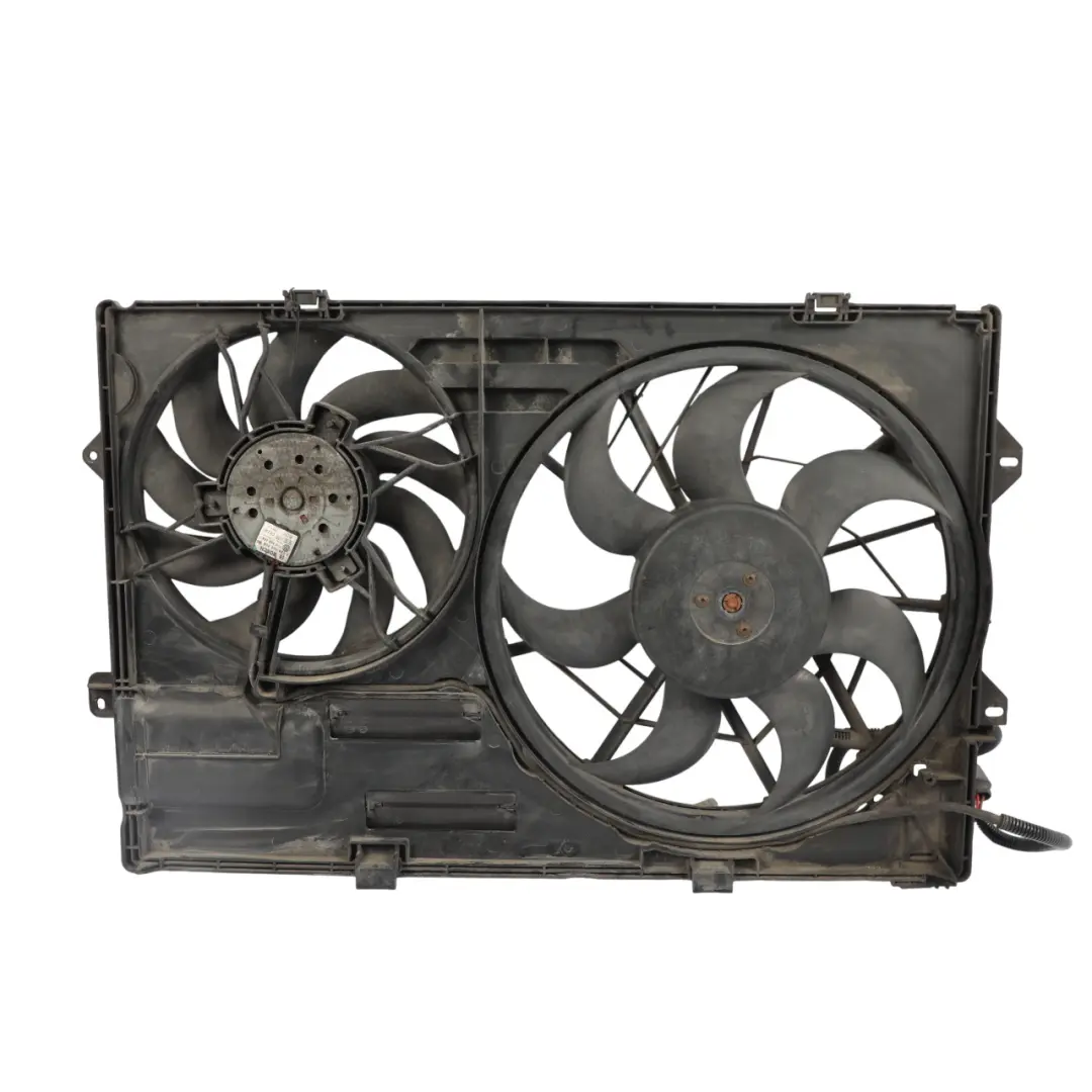 Cooling Twin Radiator Fan Shroud to Volkswagen VW Transporter T5 Engine with Part number 7H0121201CN Volkswagen VW Transporter T5 Engine Cooling Twin Radiator Fan Shroud - SKU 7H0121201CN - Part number 7H0121201CN