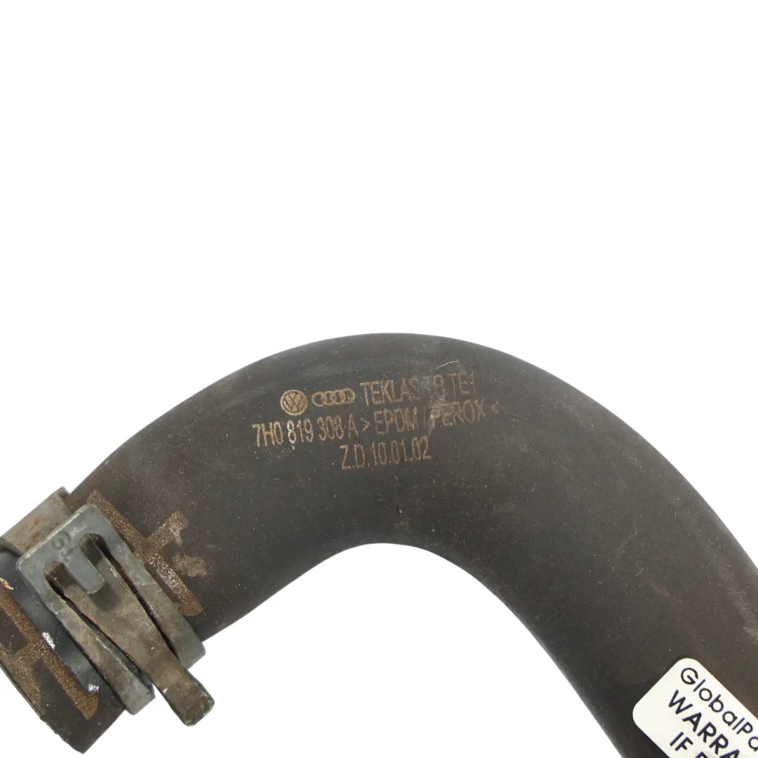 Volkswagen Transporter T5 Cooling Water Hose Coolant Pipe 2.5 TDI - SKU 7H0819308A - Part number 7H0819308A