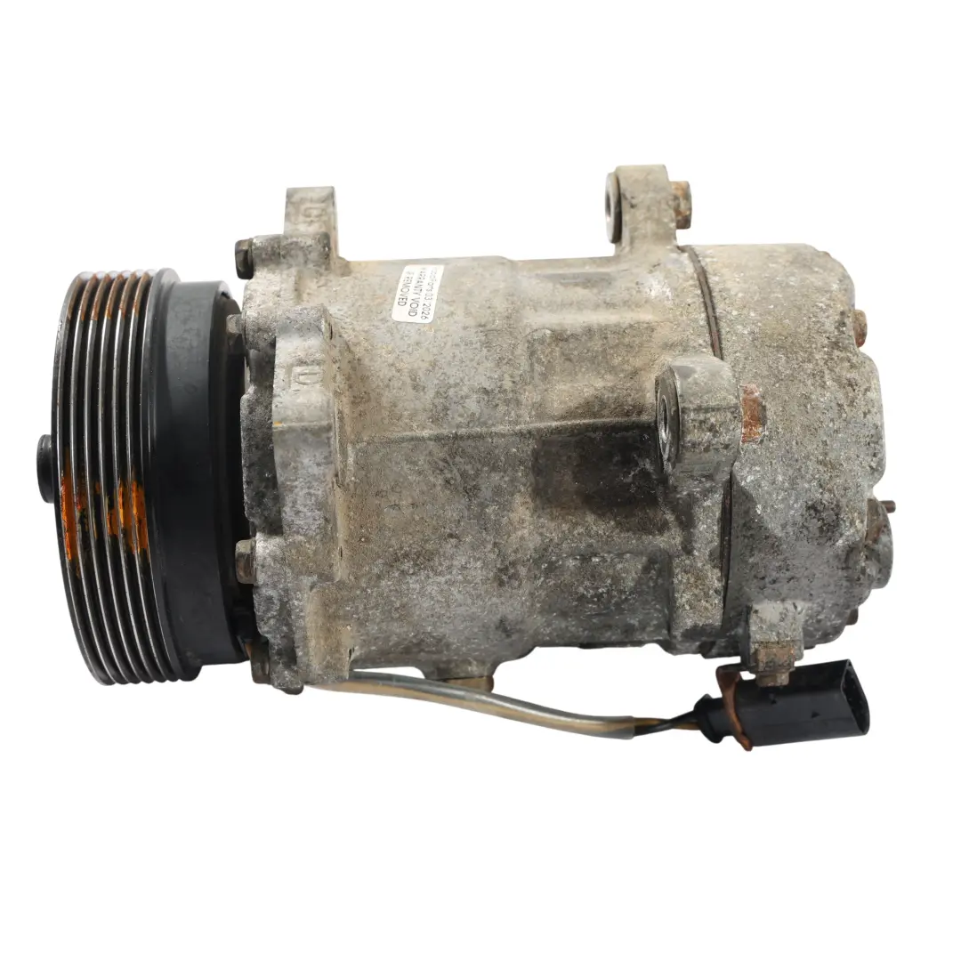 Compresor Aire Acondicionado 1.9 TDI BRS para Volkswagen Transporter T5 con número de pieza 7H0820803D Volkswagen Transporter T5 Compresor Aire Acondicionado 1.9 TDI BRS - SKU 7H0820803D - Número de pieza 7H0820803D