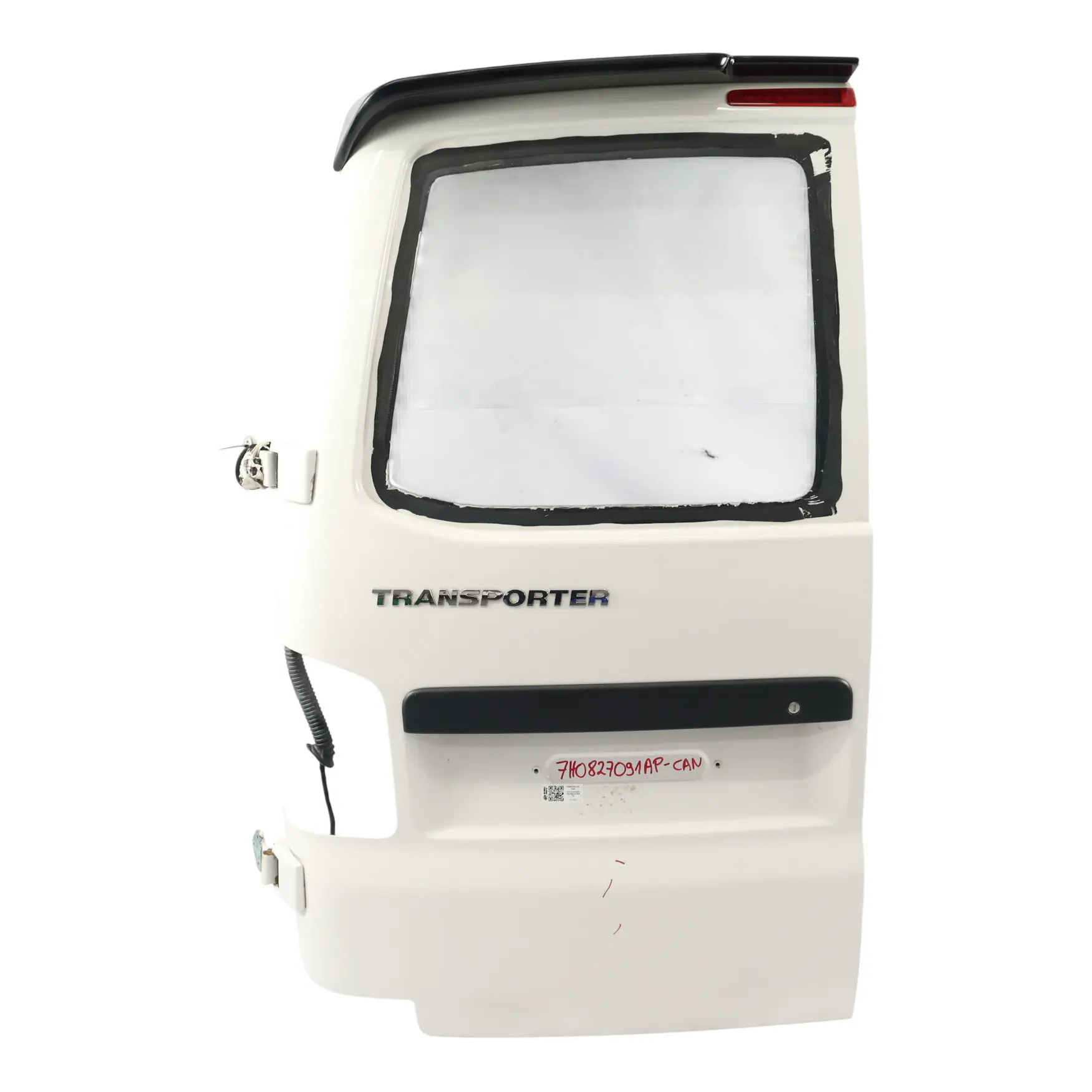VW Transporter T6 Drzwi Lewe Tylne Klapa Bagażnika Candy White - B9A