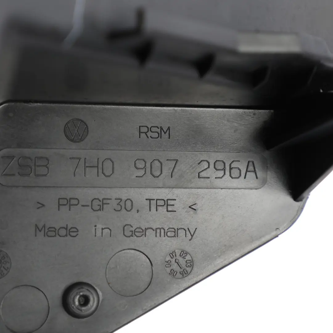 VW Volkswagen Transporter T5 Fuse Box Housing Lid Cover Trim Lower - SKU 7H0907296A - Part number 7H0907296A