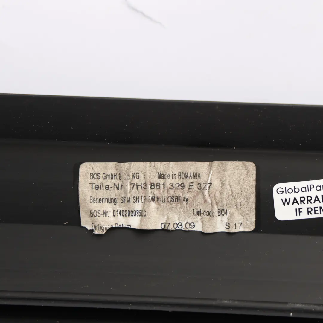 Volkswagen Transporter T5 Rear Side Window Sun Roller Left N/S Grey - SKU 7H3861329E - Part number 7H3861329E