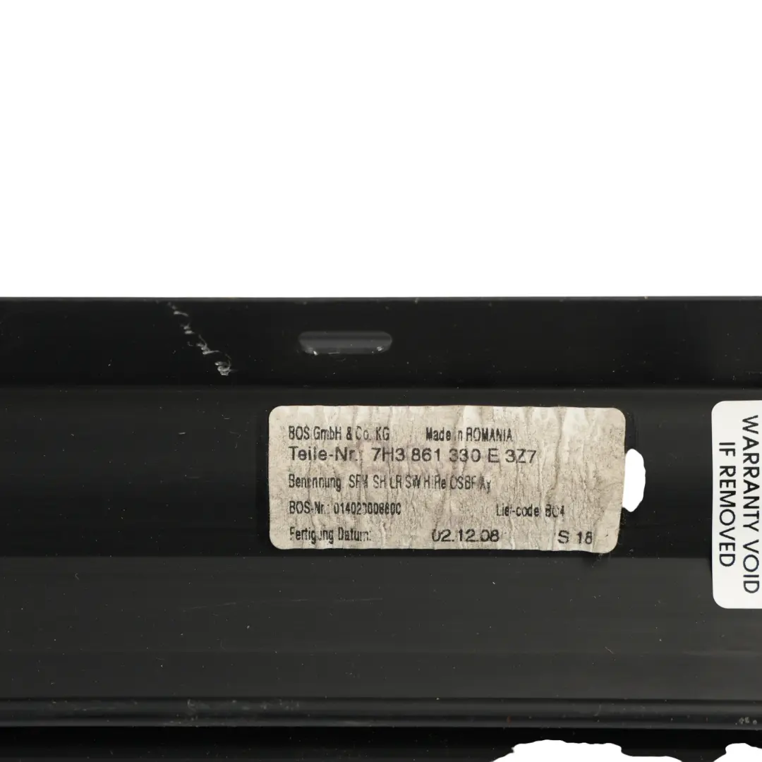 Volkswagen Transporter T5 Rear Side Window Sun Roller Right O/S Grey - SKU 7H3861330E - Part number 7H3861330E