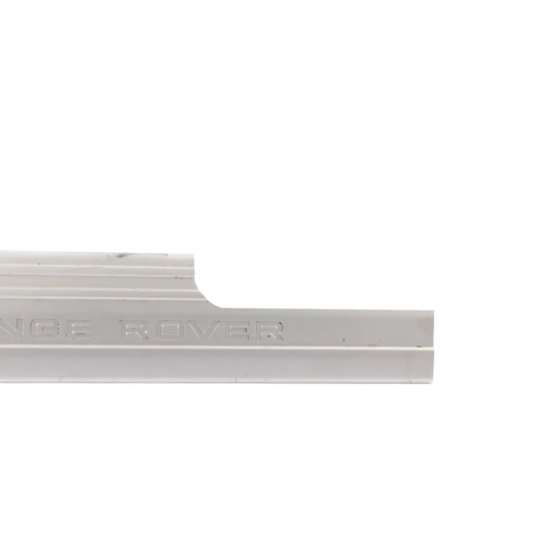 Front Door Sill Entrance Strip Moulding Left N/S to Range Rover L322 with Part number 7H42-132B09-AA Range Rover L322 Front Door Sill Entrance Strip Moulding Left N/S - SKU 7H42-132B09-AA - Part number 7H42-132B09-AA