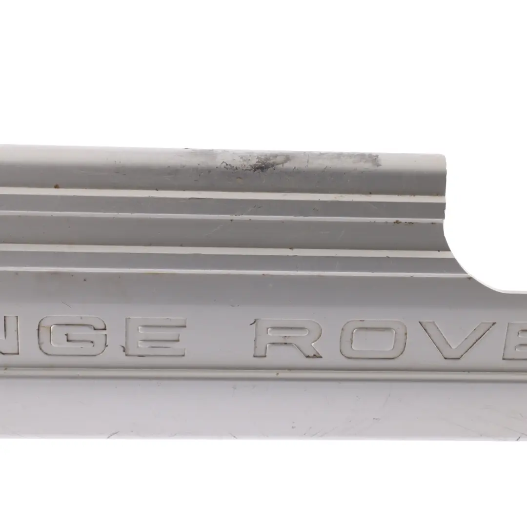 Front Door Sill Entrance Strip Moulding Left N/S to Range Rover L322 with Part number 7H42-132B09-AA Range Rover L322 Front Door Sill Entrance Strip Moulding Left N/S - SKU 7H42-132B09-AA - Part number 7H42-132B09-AA