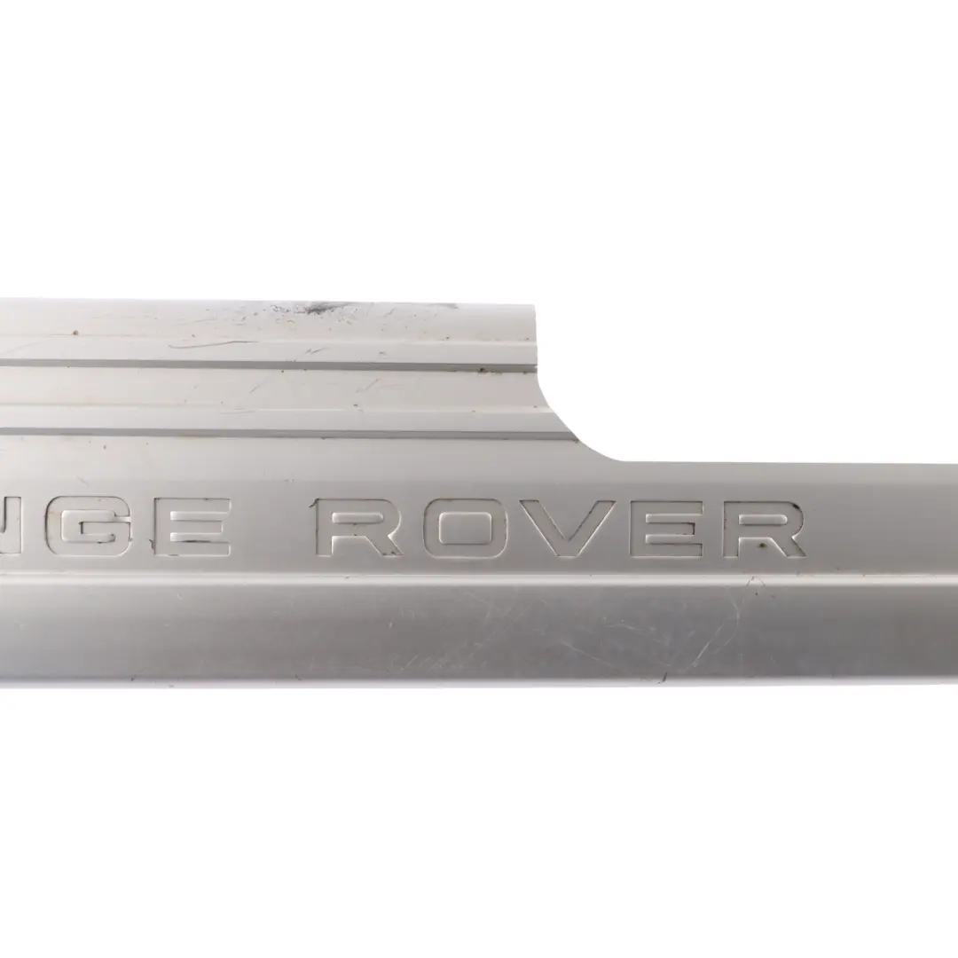 Front Door Sill Entrance Strip Moulding Left N/S to Range Rover L322 with Part number 7H42-132B09-AA Range Rover L322 Front Door Sill Entrance Strip Moulding Left N/S - SKU 7H42-132B09-AA - Part number 7H42-132B09-AA