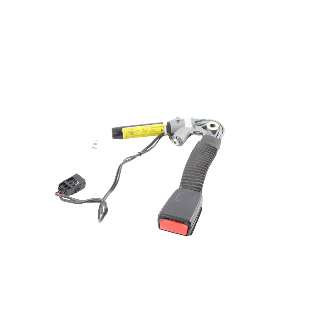 Belt Tensioner Buckle Front Right O/S to Range Rover L322 Seat with Part number 7H42-F61202-ACW Range Rover L322 Seat Belt Tensioner Buckle Front Right O/S - SKU 7H42-F61202-ACW - Part number 7H42-F61202-ACW