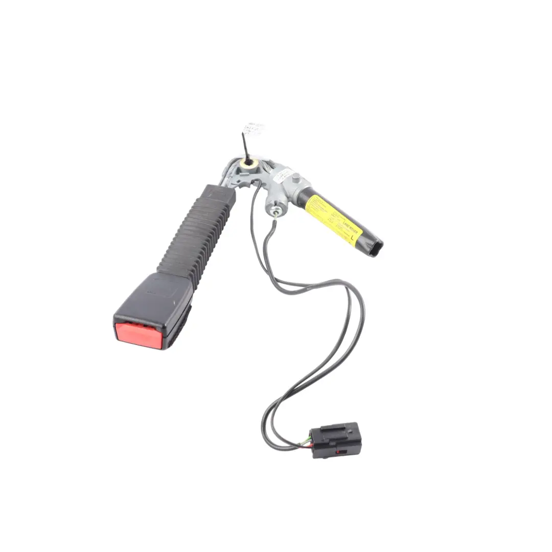 Belt Tensioner Buckle Front Left N/S to Range Rover L322 Seat with Part number 7H42-F61203-ACW Range Rover L322 Seat Belt Tensioner Buckle Front Left N/S - SKU 7H42-F61203-ACW - Part number 7H42-F61203-ACW