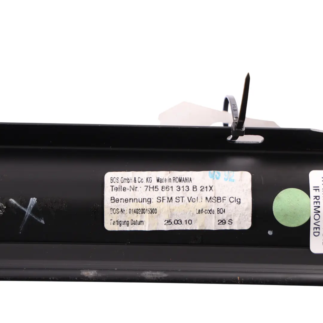 VW Transporter T5 Sliding Door Window Sun Roller Left N/S Grey - SKU 7H5861313B - Part number 7H5861313B