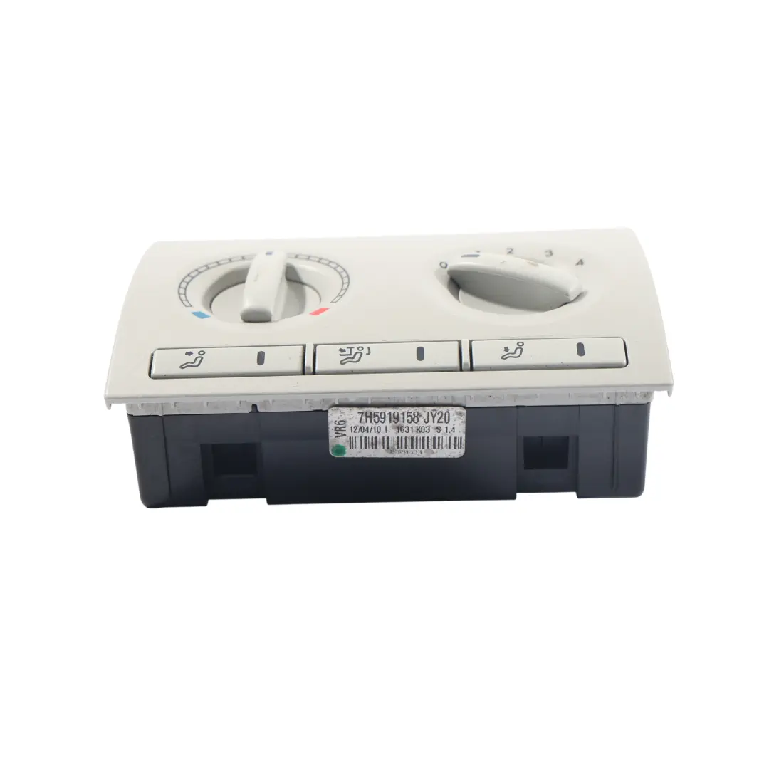 Volkswagen Transporter T5 Panel Climate Control Switch - SKU 7H5919158J - Part number 7H5919158J