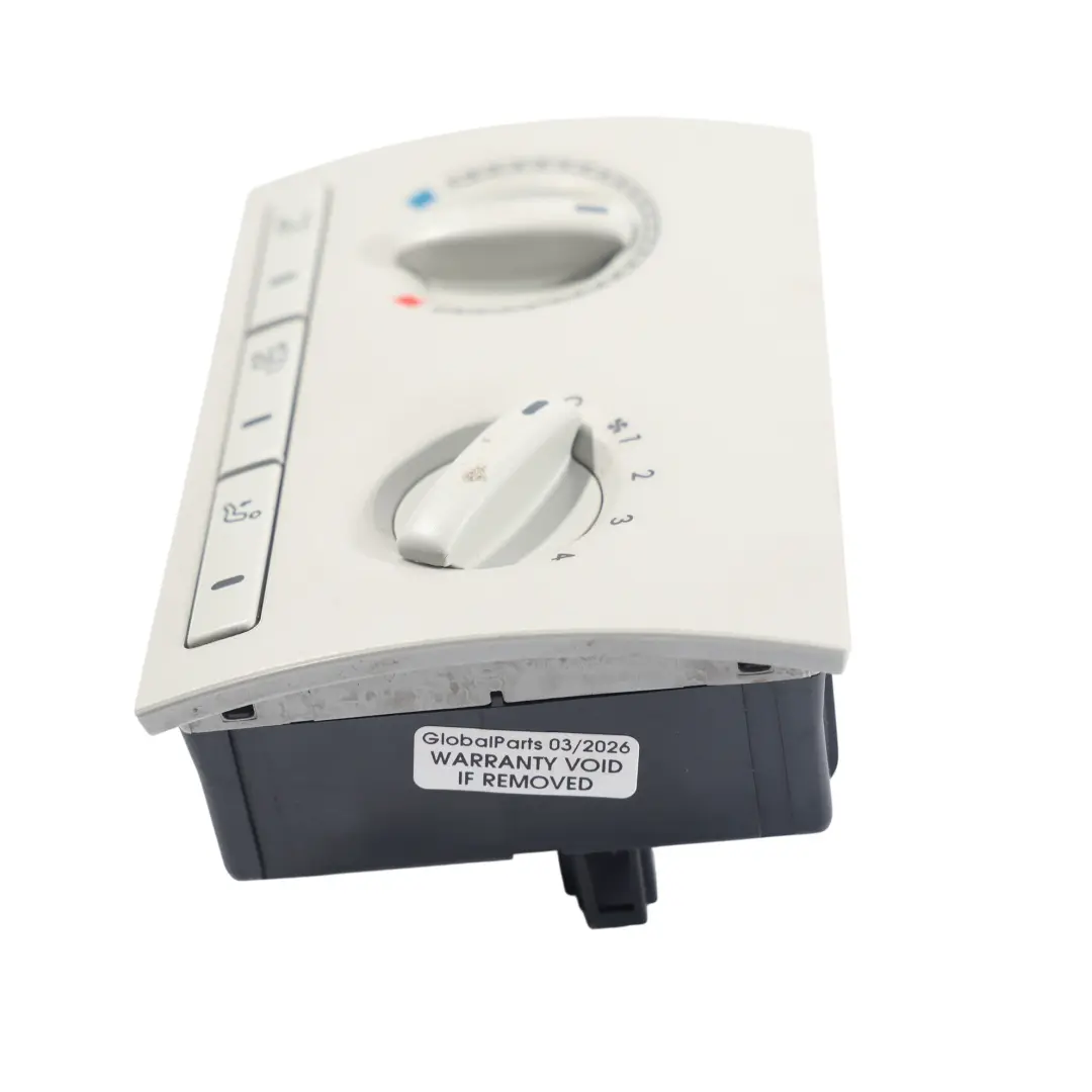Klimabedienung Schalter für Volkswagen Transporter T5 mit Teilenummer 7H5919158J Volkswagen Transporter T5 Klimabedienung Schalter - SKU 7H5919158J - Teilenummer 7H5919158J