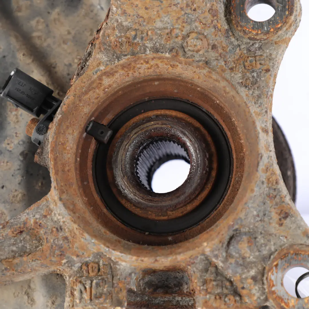 Front Axle Wheel Hub Knuckle Left N/S to VW Volkswagen Transporter T5 with Part number 7H8407257C VW Volkswagen Transporter T5 Front Axle Wheel Hub Knuckle Left N/S - SKU 7H8407257C-1 - Part number 7H8407257C