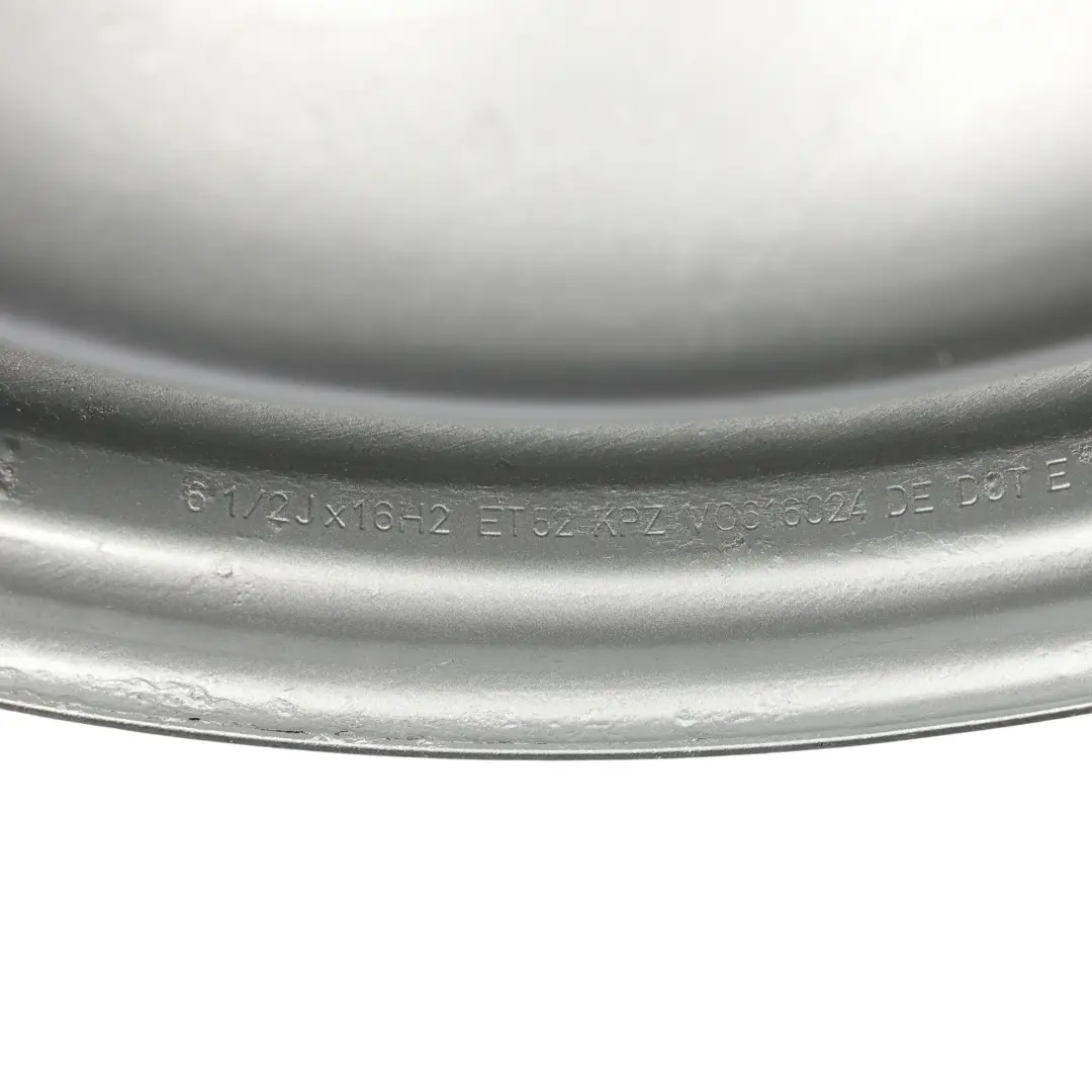 Volkswagen Transporter T6 Steel Wheel Rim 16" 6.5J ET:52 - SKU 7H8601027D - Part number 7H8601027D