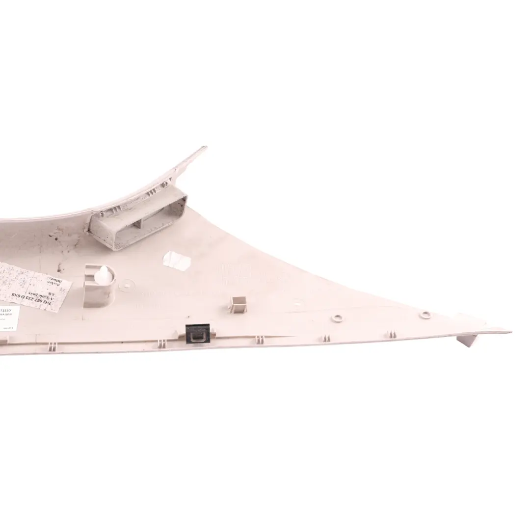 VW Volkswagen Transporter T5 A-Pillar Cover Trim Panel Upper Left N/S - SKU 7H9867233D - Part number 7H9867233D