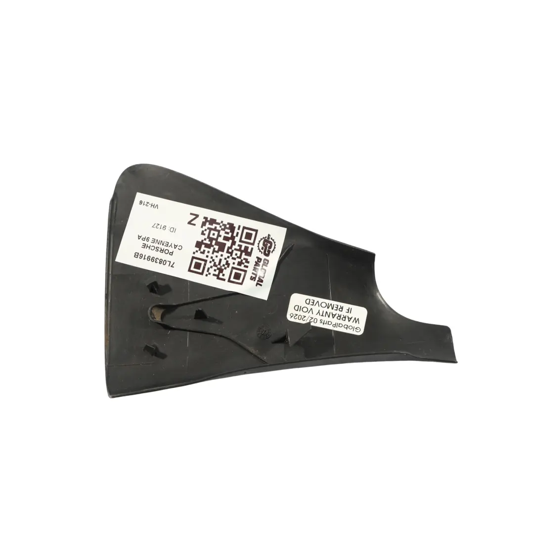 Porsche Cayenne 9PA Osłona Panelu Drzwi Tylnych Prawych - SKU 7L0839916B - Numer Części 7L0839916B