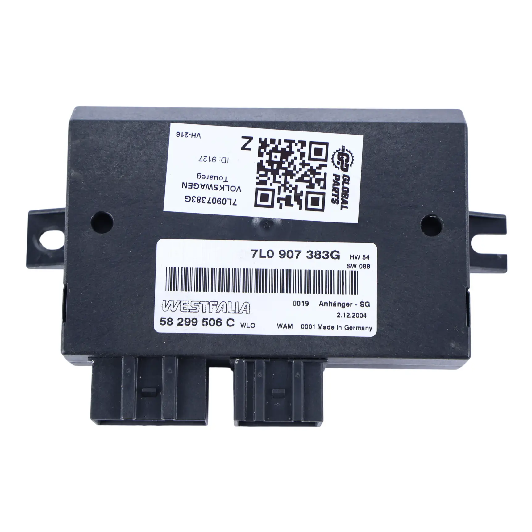 Porsche Cayenne 9PA Abschlepp Stange Anhänger Kupplung Steuer Modul 7L0907383G