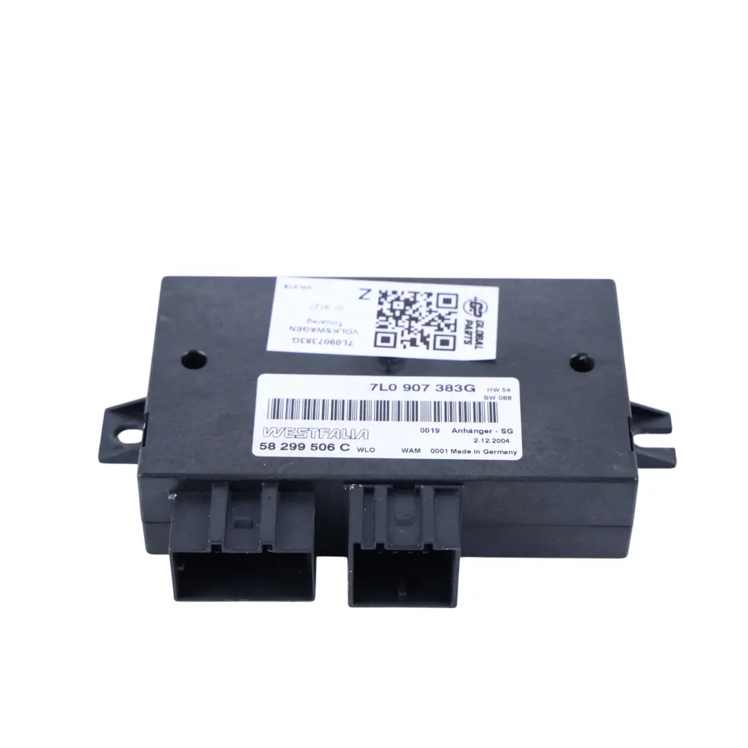 Porsche Cayenne 9PA Moduł Haka Sterownik Holowania - SKU 7L0907383G - Numer Części 7L0907383G