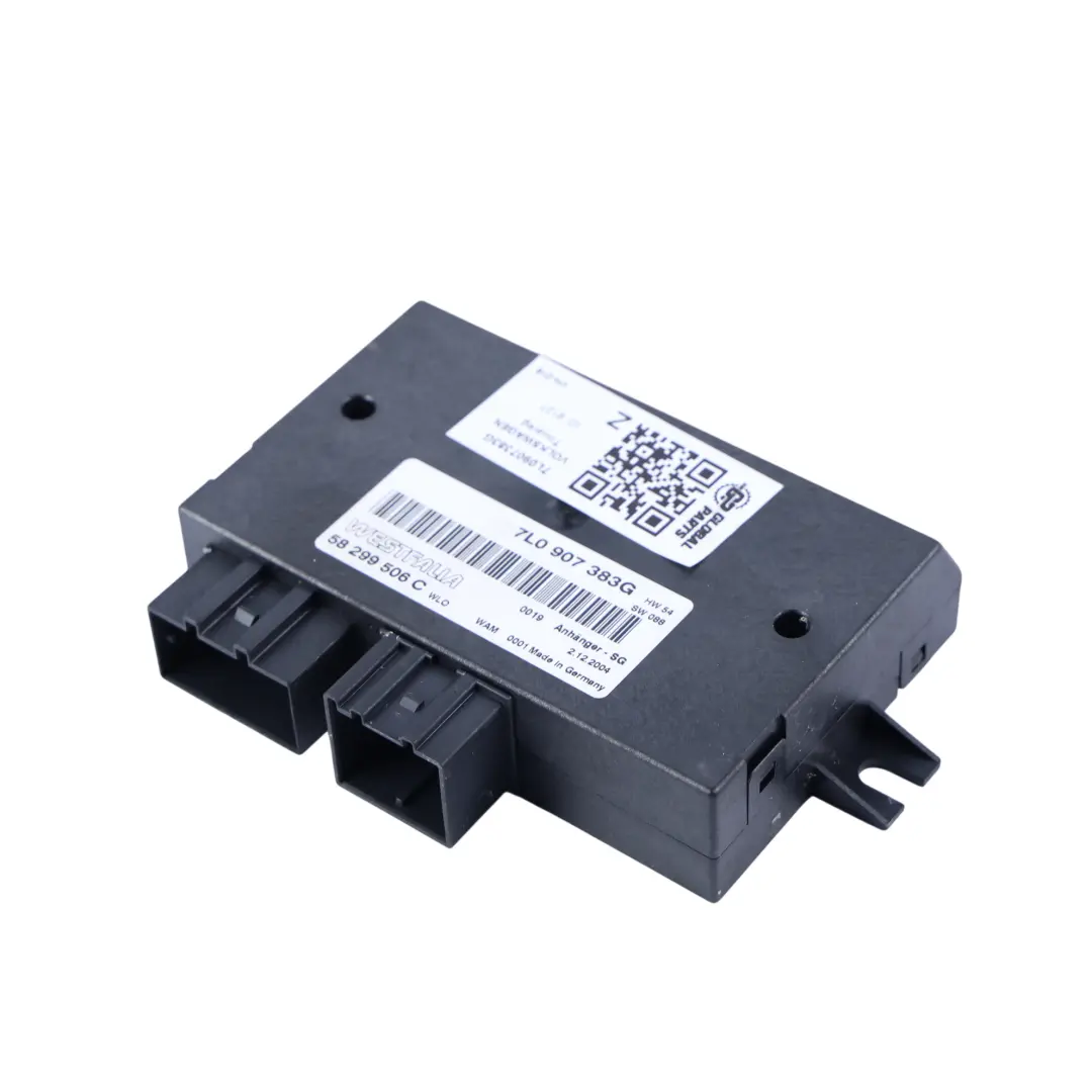 Porsche Cayenne 9PA Module Commande Remorquage Barre Remorquage - SKU 7L0907383G - Numéro de pièce 7L0907383G