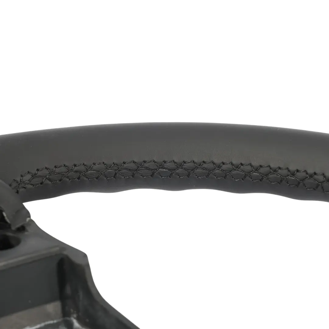 Porsche Cayenne 9PA 955 957 Volante NUOVO In Pelle Nera - SKU 7L5419091K-1 - Numero di parte 7L5419091K