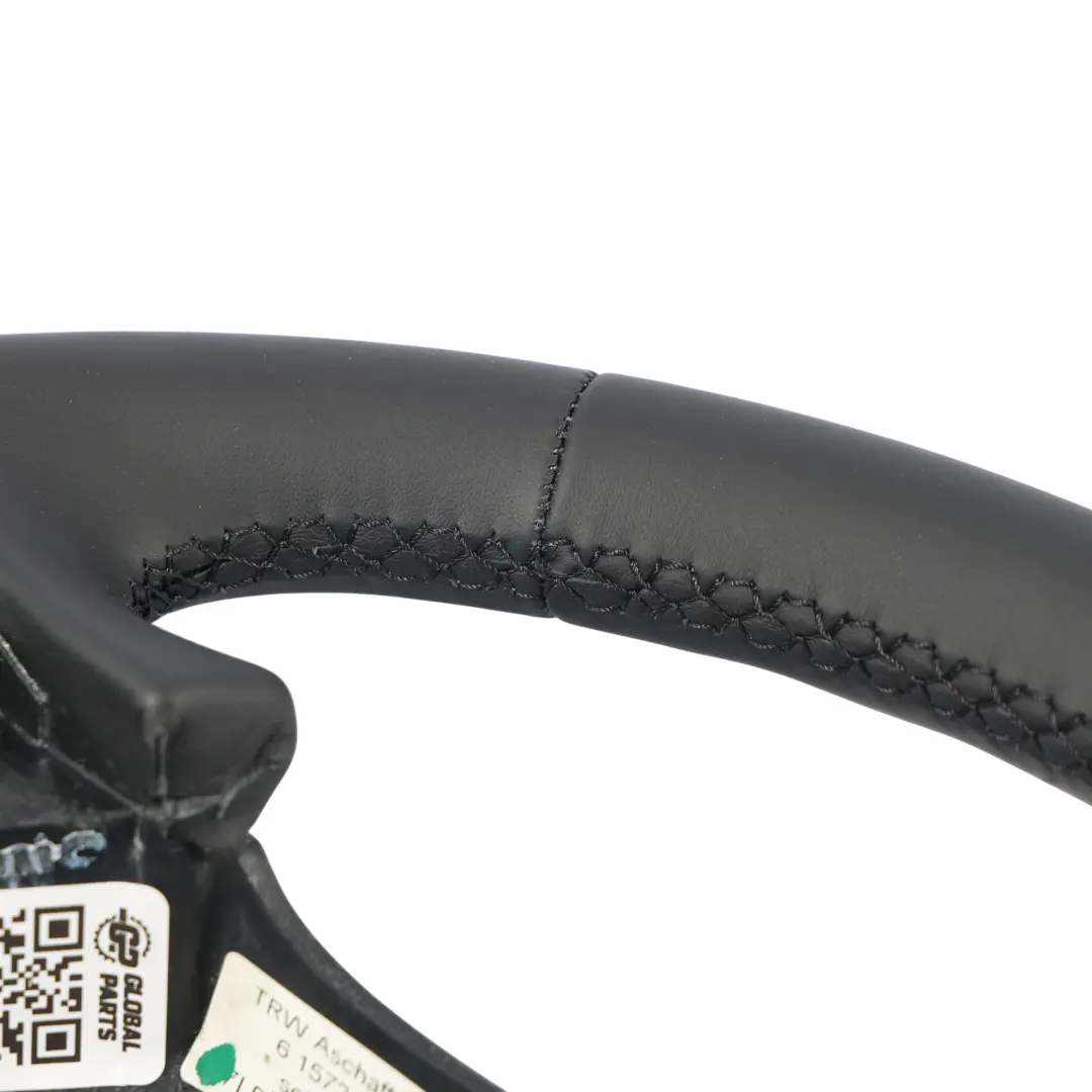 Porsche Cayenne 9PA 955 957 Volante NUOVO In Pelle Nera - SKU 7L5419091K-1 - Numero di parte 7L5419091K