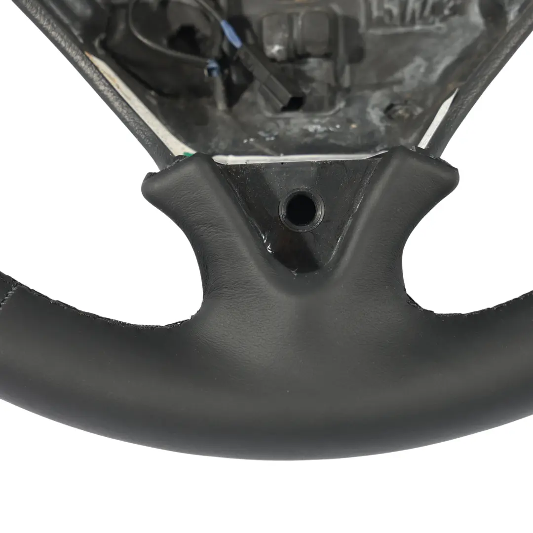 Porsche Cayenne 9PA 955 957 Volante NUOVO In Pelle Nera - SKU 7L5419091K-1 - Numero di parte 7L5419091K