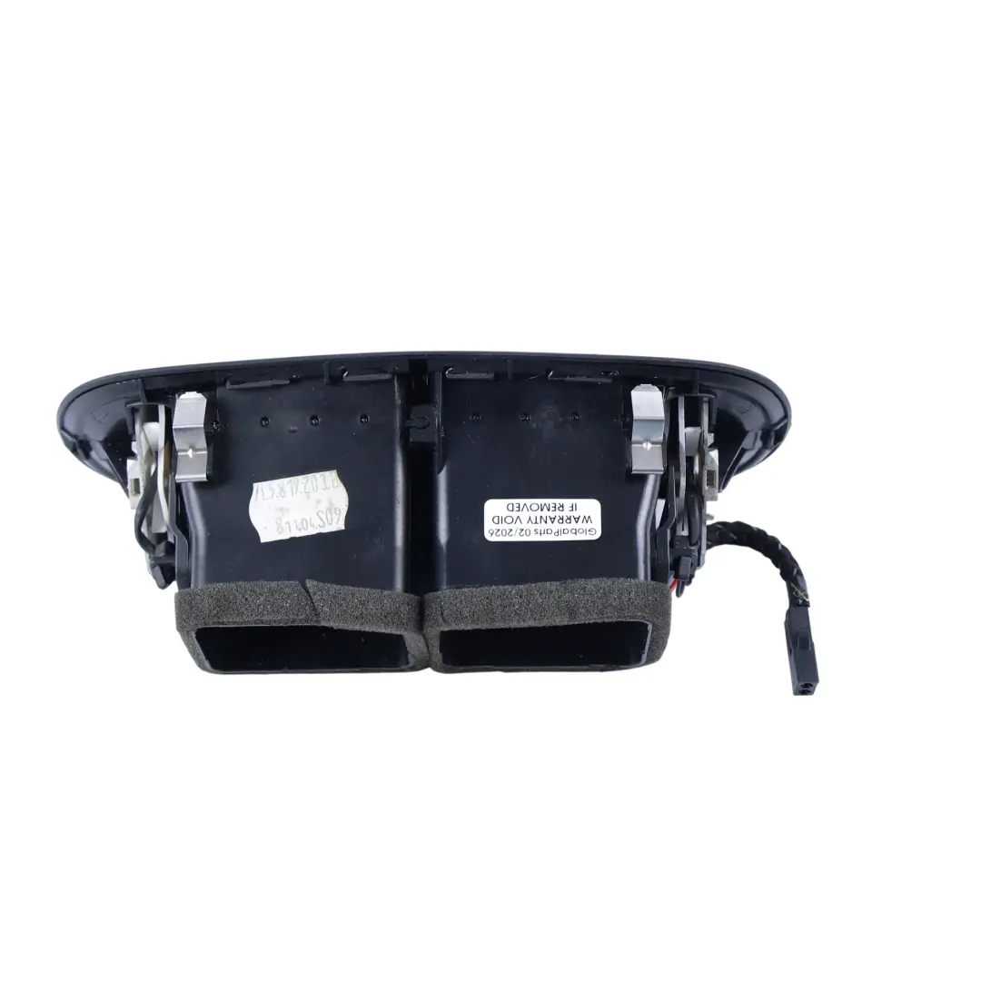 Porsche Cayenne 9PA Rear Center Console Air Vent Grille Black - SKU 7L5819203B-1 - Part number 7L5819203B