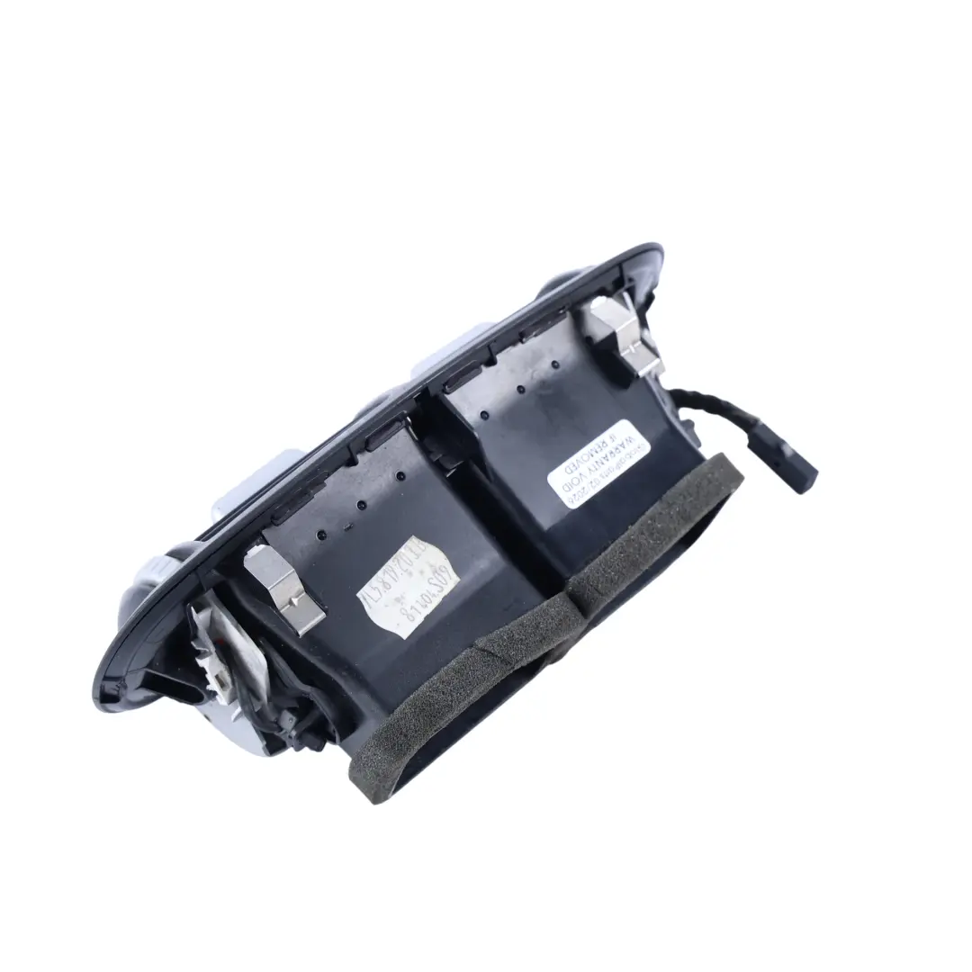 Porsche Cayenne 9PA Grille Aération Console Centrale Arrière Noir - SKU 7L5819203B-1 - Numéro de pièce 7L5819203B