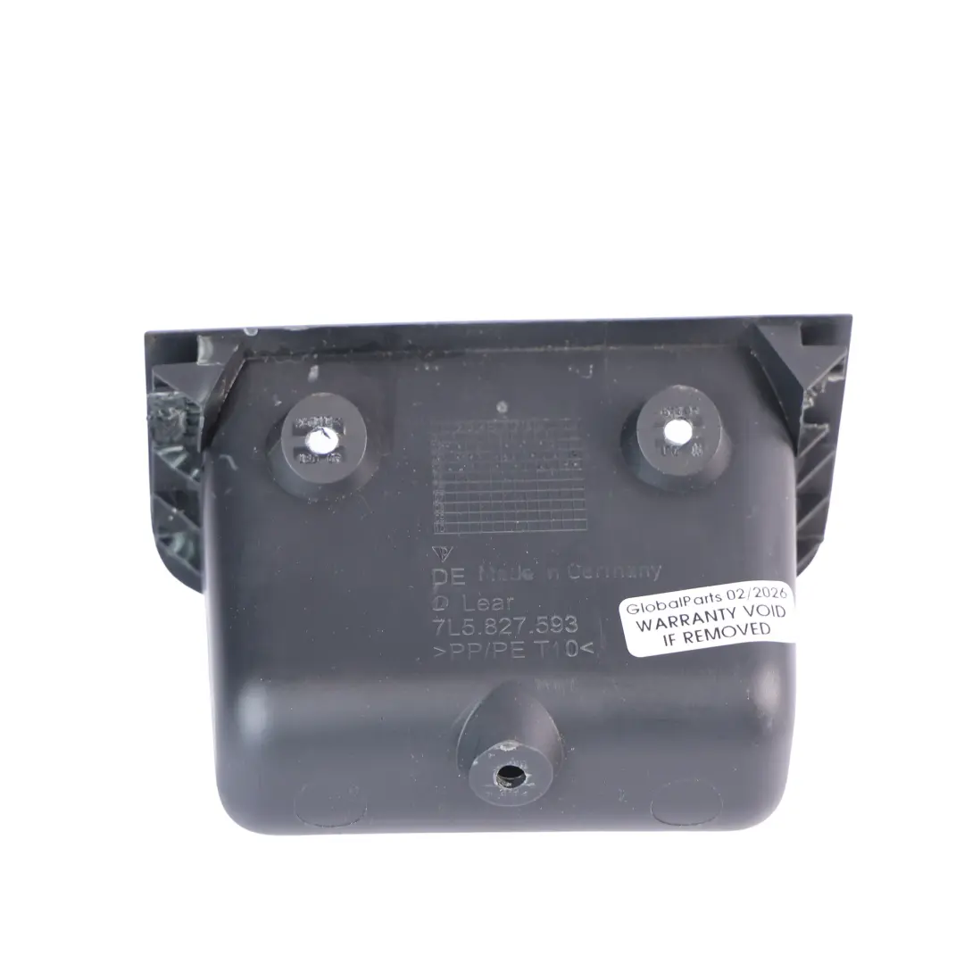 Hintere Heckklappe Griff Lünette Abdeckung Trim für Porsche Cayenne 9PA mit Teilenummer 7L5827593 Porsche Cayenne 9PA Hintere Heckklappe Griff Lünette Abdeckung Trim - SKU 7L5827593 - Teilenummer 7L5827593