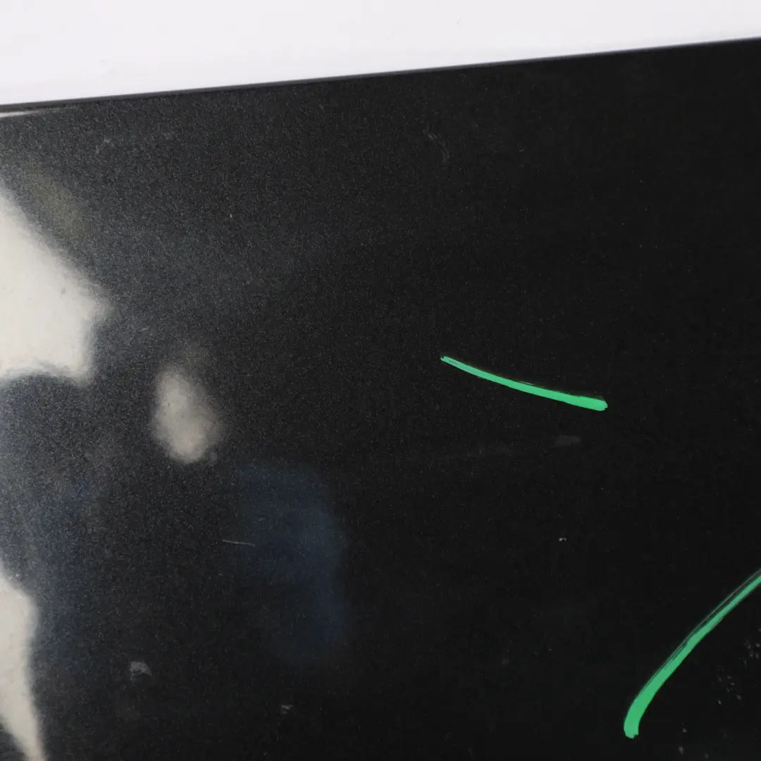 Porsche Cayenne 9PA Rear Spoiler Boot Trim Panel Basalt Black - C9Z - SKU 7L5827939E-BAB - Part number 7L5827939E