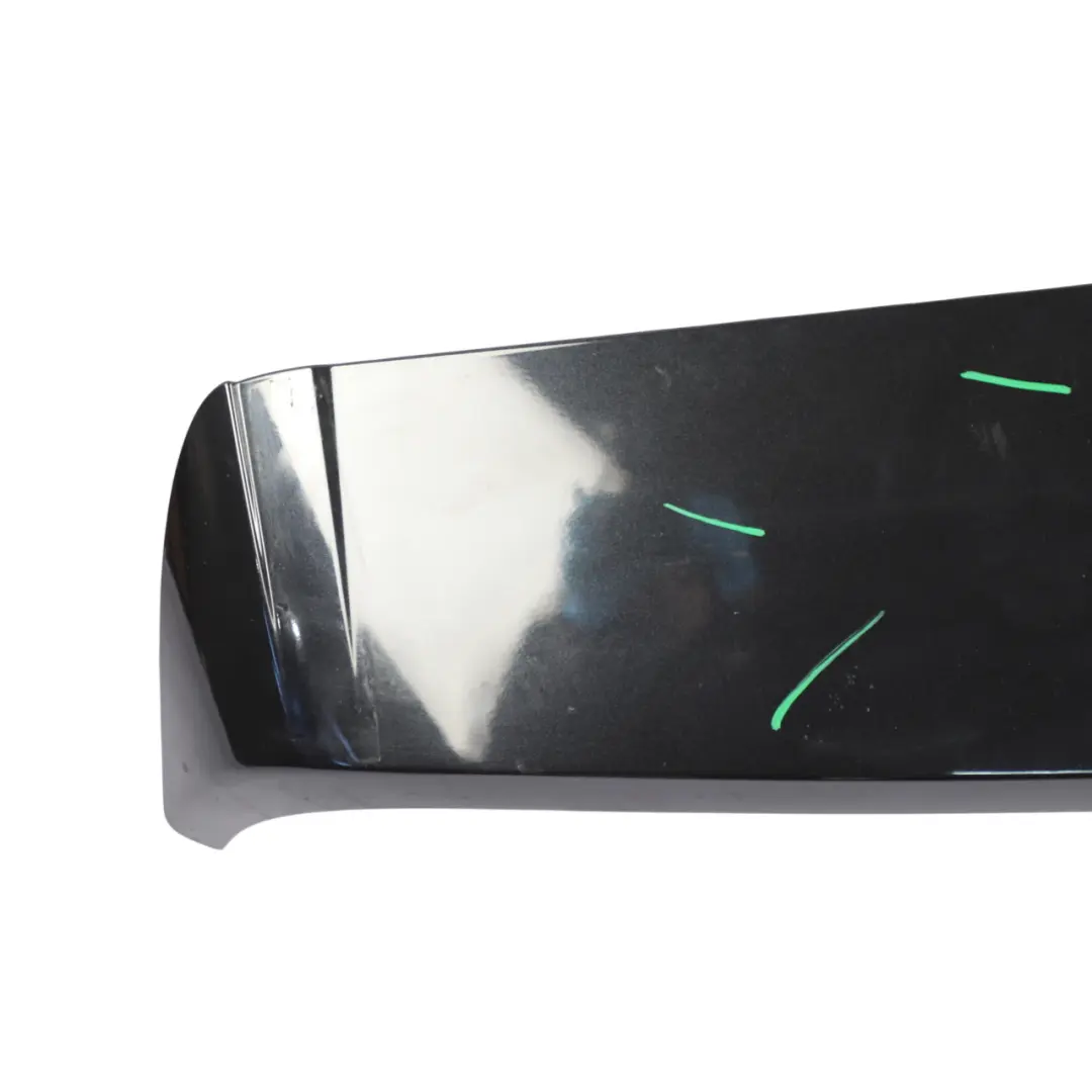 Porsche Cayenne 9PA Rear Spoiler Boot Trim Panel Basalt Black - C9Z - SKU 7L5827939E-BAB - Part number 7L5827939E