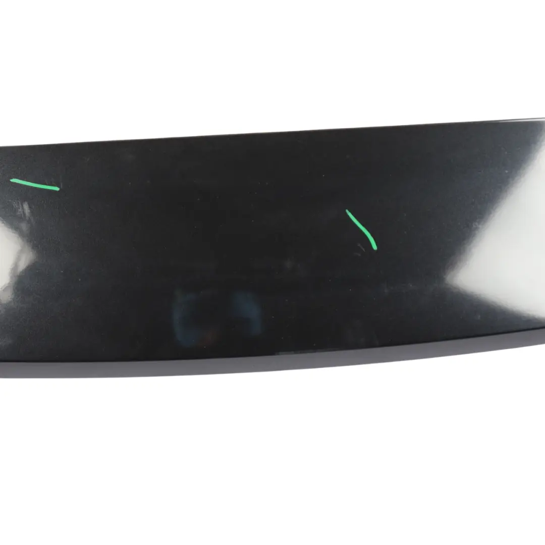 Spoiler Boot Trim Panel Basalt Black - C9Z to Porsche Cayenne 9PA Rear with Part number 7L5827939E Porsche Cayenne 9PA Rear Spoiler Boot Trim Panel Basalt Black - C9Z - SKU 7L5827939E-BAB - Part number 7L5827939E