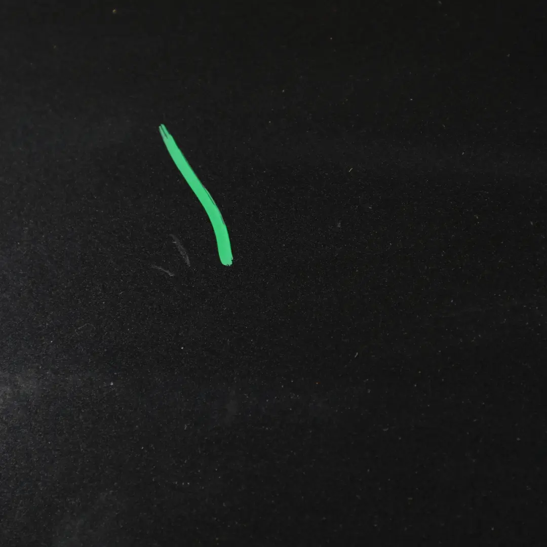 Porsche Cayenne 9PA Rear Spoiler Boot Trim Panel Basalt Black - C9Z - SKU 7L5827939E-BAB - Part number 7L5827939E