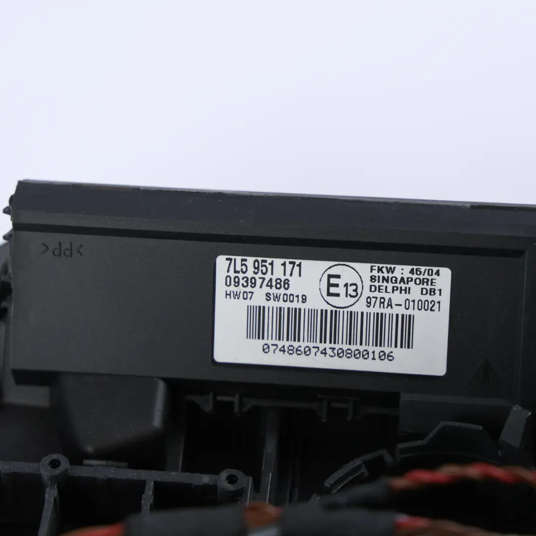 Porsche Cayenne 9PA Innenbeleuchtung Panel Schalter Schwarz - SKU 7L5868403 - Teilenummer 7L5868403