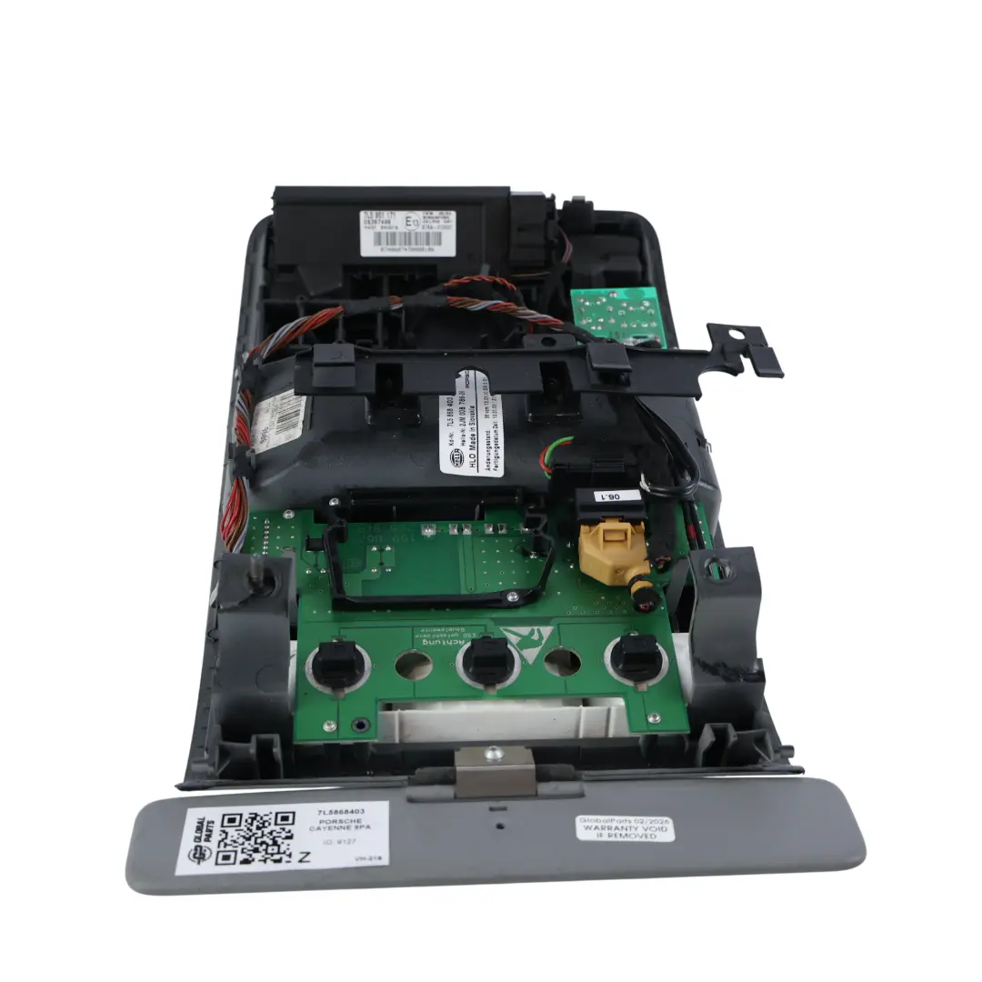 Innenbeleuchtung Panel Schalter Schwarz für Porsche Cayenne 9PA mit Teilenummer 7L5868403 Porsche Cayenne 9PA Innenbeleuchtung Panel Schalter Schwarz - SKU 7L5868403 - Teilenummer 7L5868403