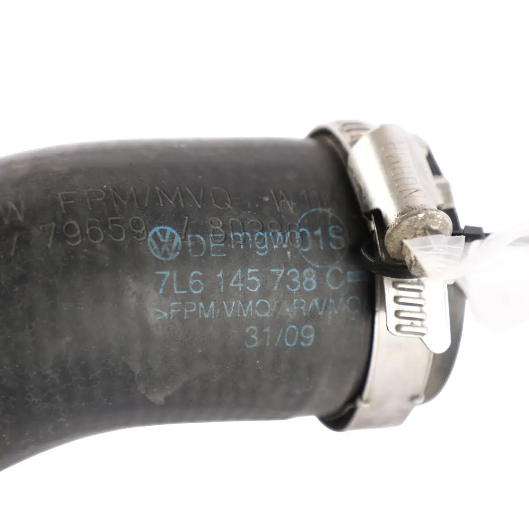 Audi Q7 4L Volkswagen Touareg 7L Intercooler Pipe Hose Line Duct - SKU 7L6145738C - Part number 7L6145738C