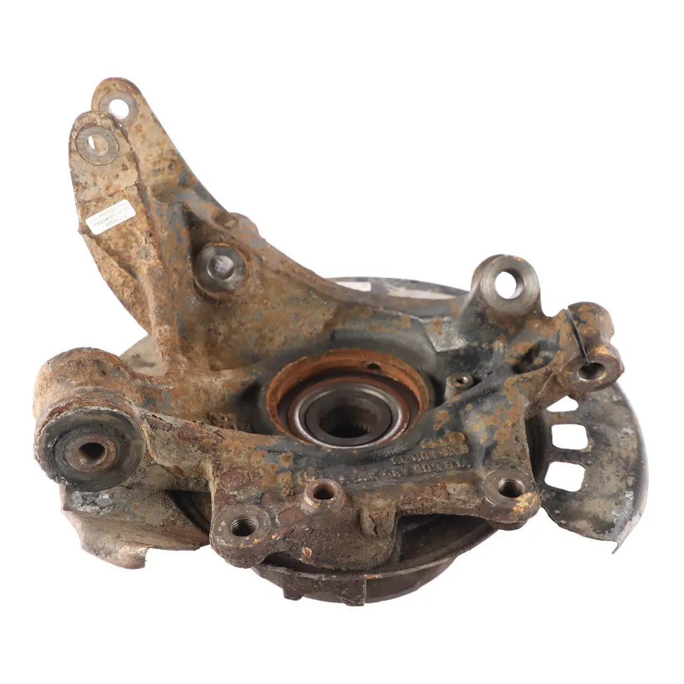 Carrier Knuckle Brake Disc Plate Left N/S to Audi Q7 4L Rear Wheel with Part number 7L8505435A Audi Q7 4L Rear Wheel Carrier Knuckle Brake Disc Plate Left N/S - SKU 7L8505435A-3 - Part number 7L8505435A